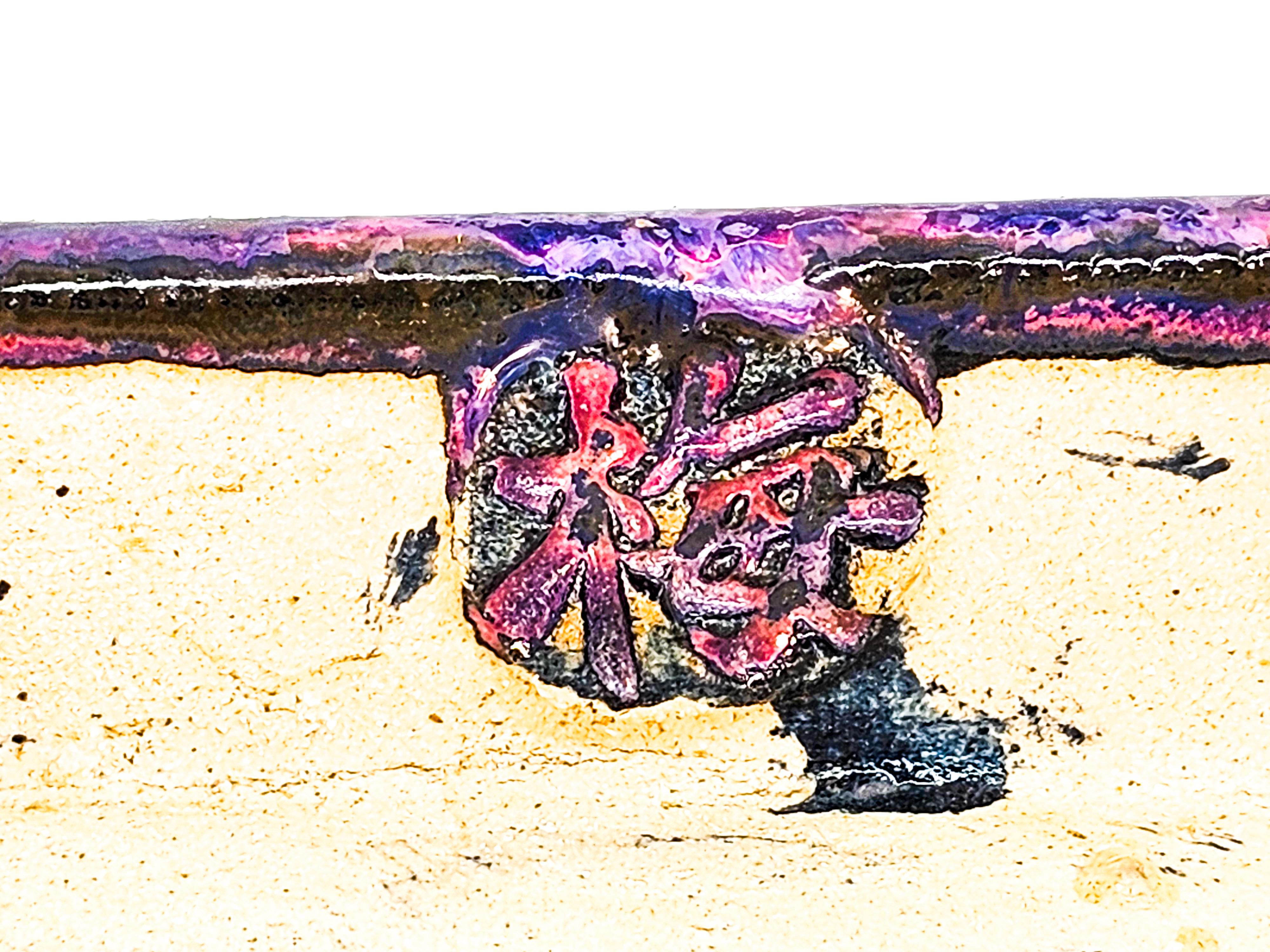 Bonsaischale Sabine BESNARD céramique 16,6x12x4,3cm 