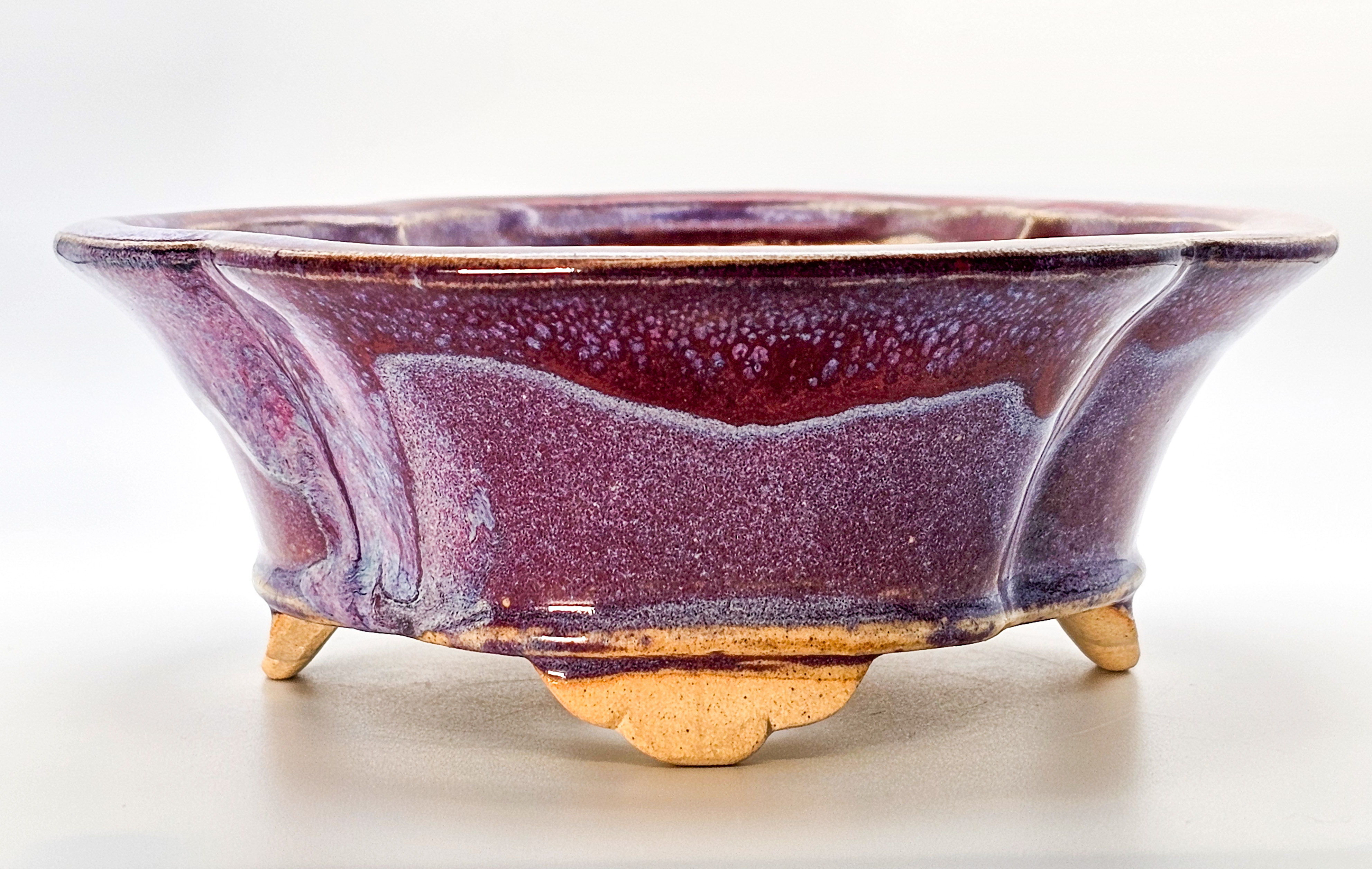 Bonsaischale Keiun Fukuda Japan 17,5x16x5,5cm