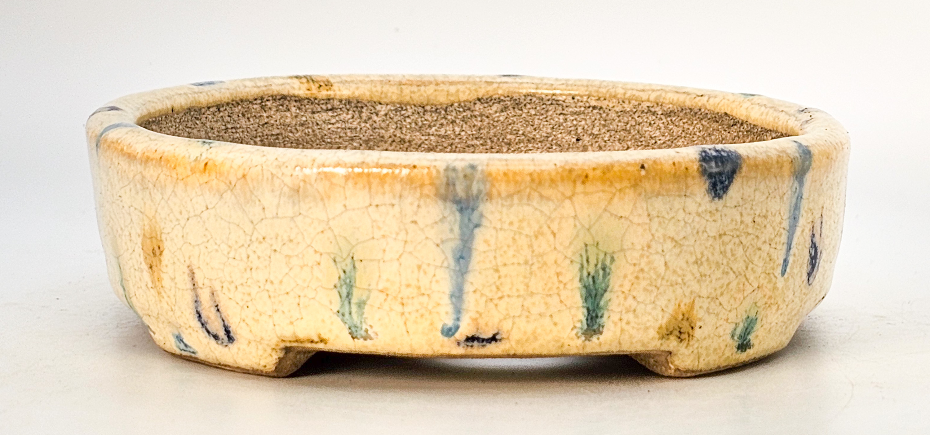 Bonsaischale Terahata Satomi Japan 14x11,5x3cm