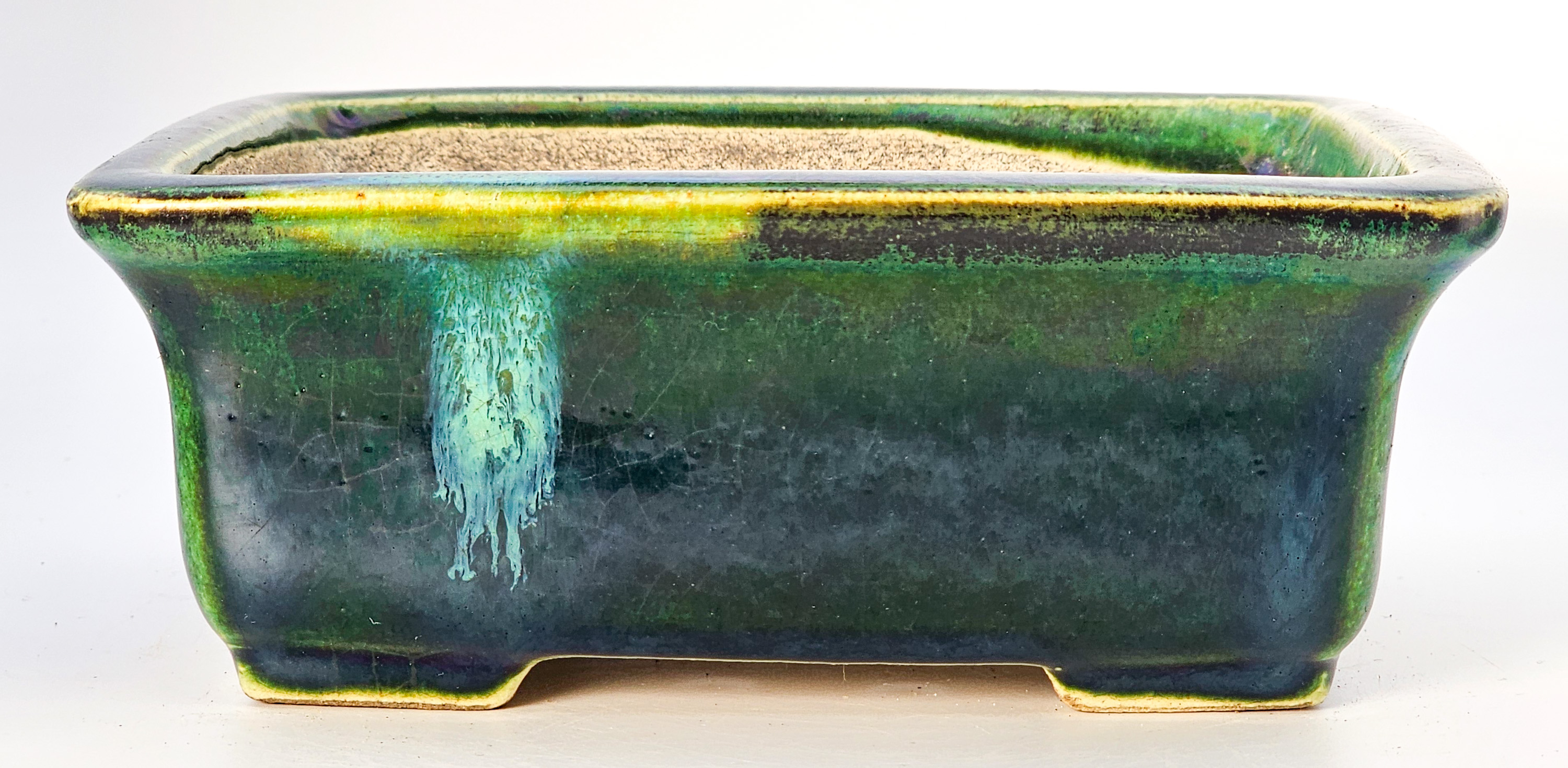 Bonsaischale Terahata Satomi Japan 17x14x6,5cm