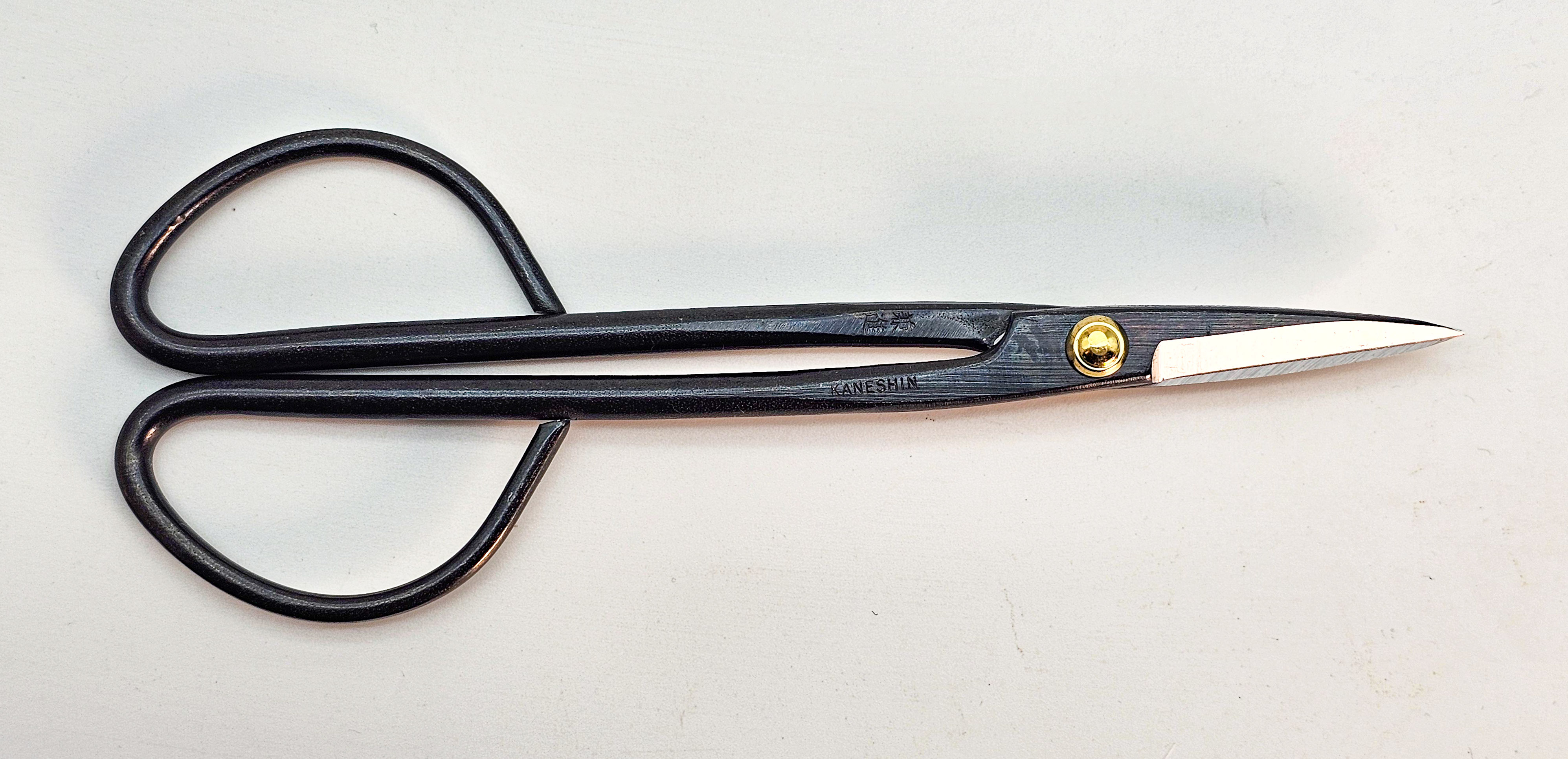 Kaneshin Bonsaischere mit langem Griff , klein, 180 mm Nr. 37A , Japan   