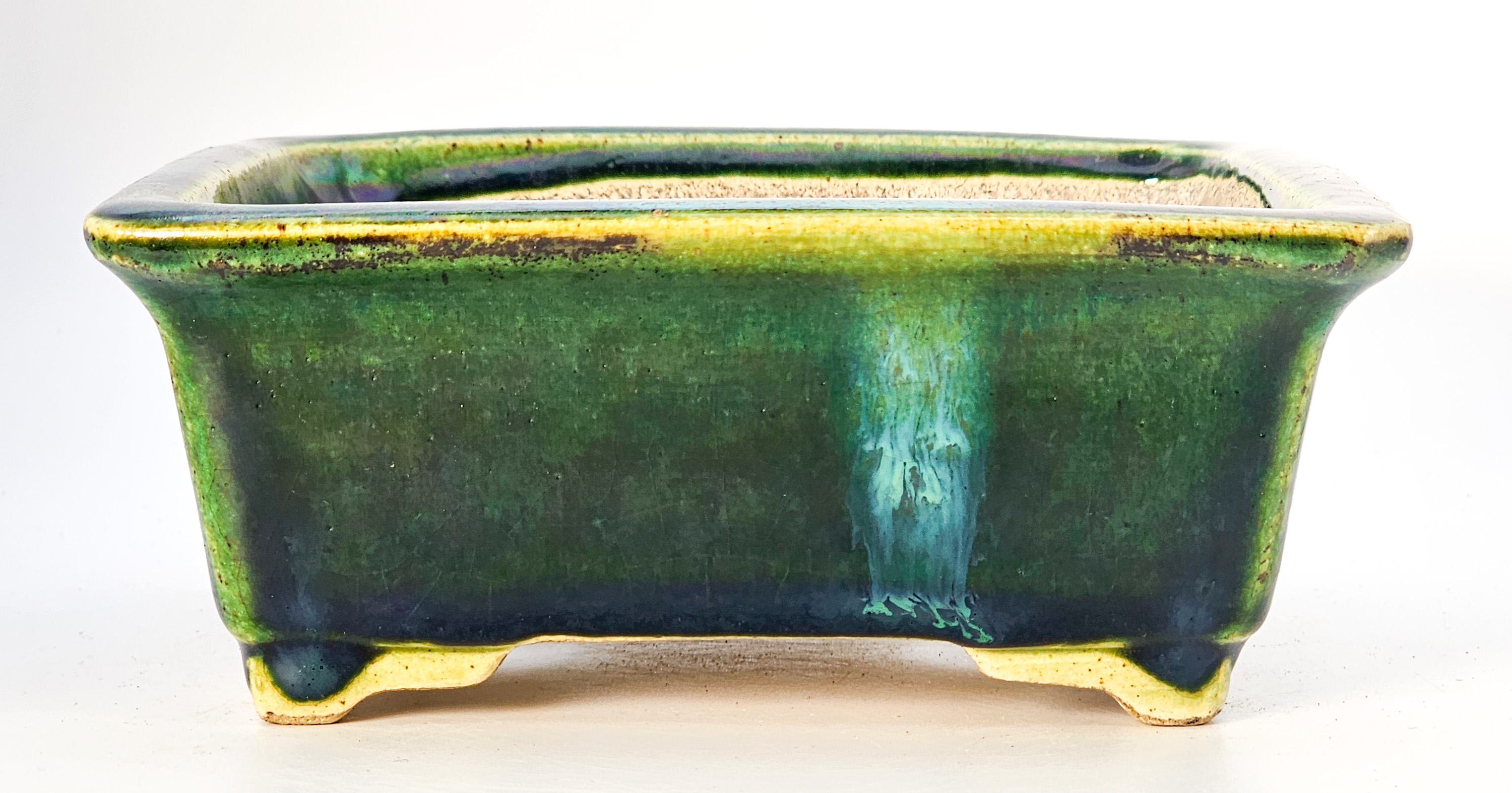 Bonsaischale Terahata Satomi Japan 14,5x13,5x6cm