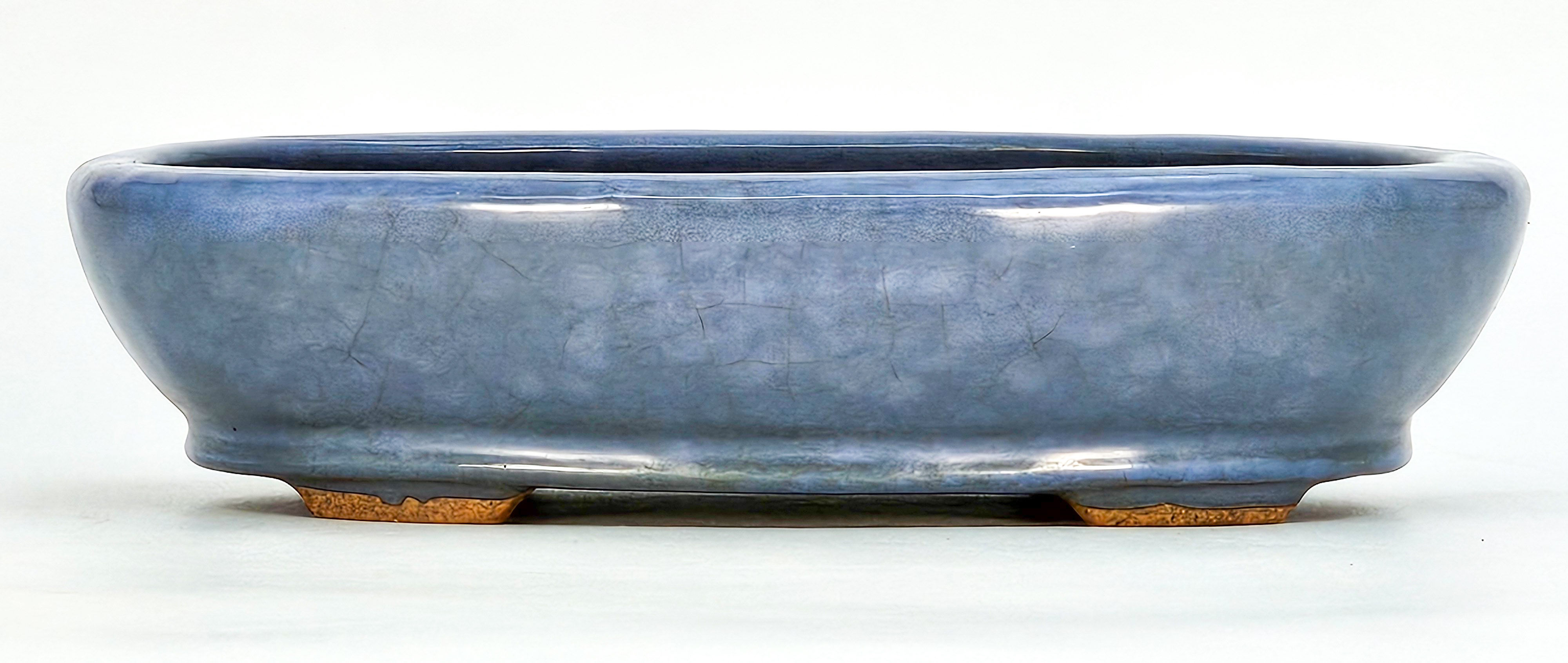Bonsaischale Hattori Tokoname 22,2x18,5x5,3cm