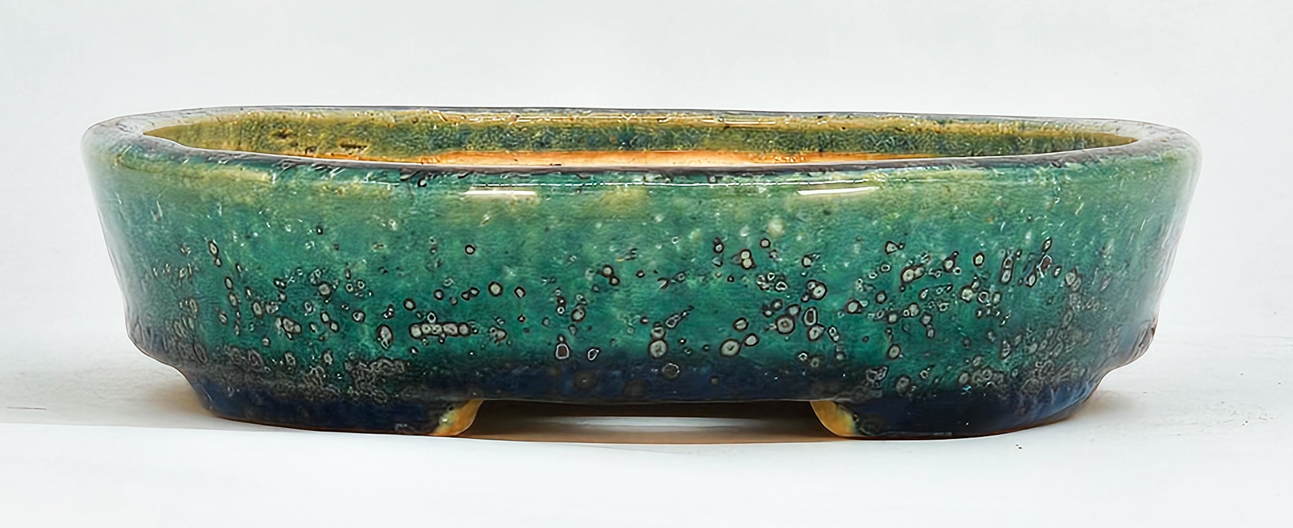 Bonsaischale Koyo Tokoname 17x14x3,3cm 