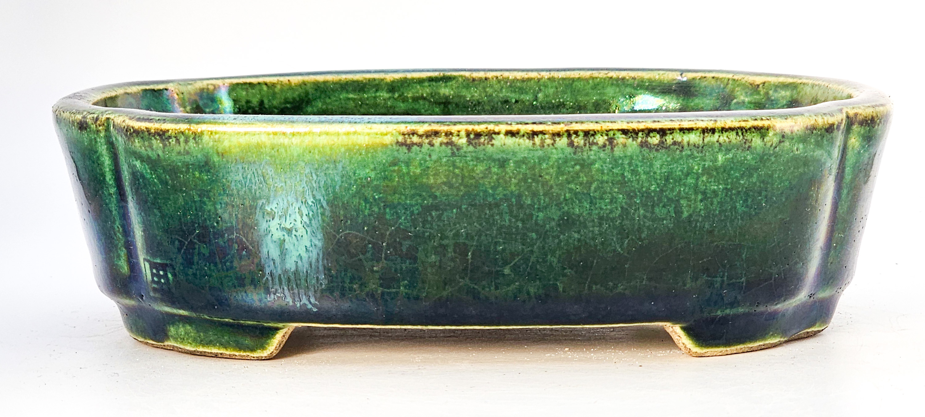 Bonsaischale Terahata Satomi Japan 16x12x4,5cm