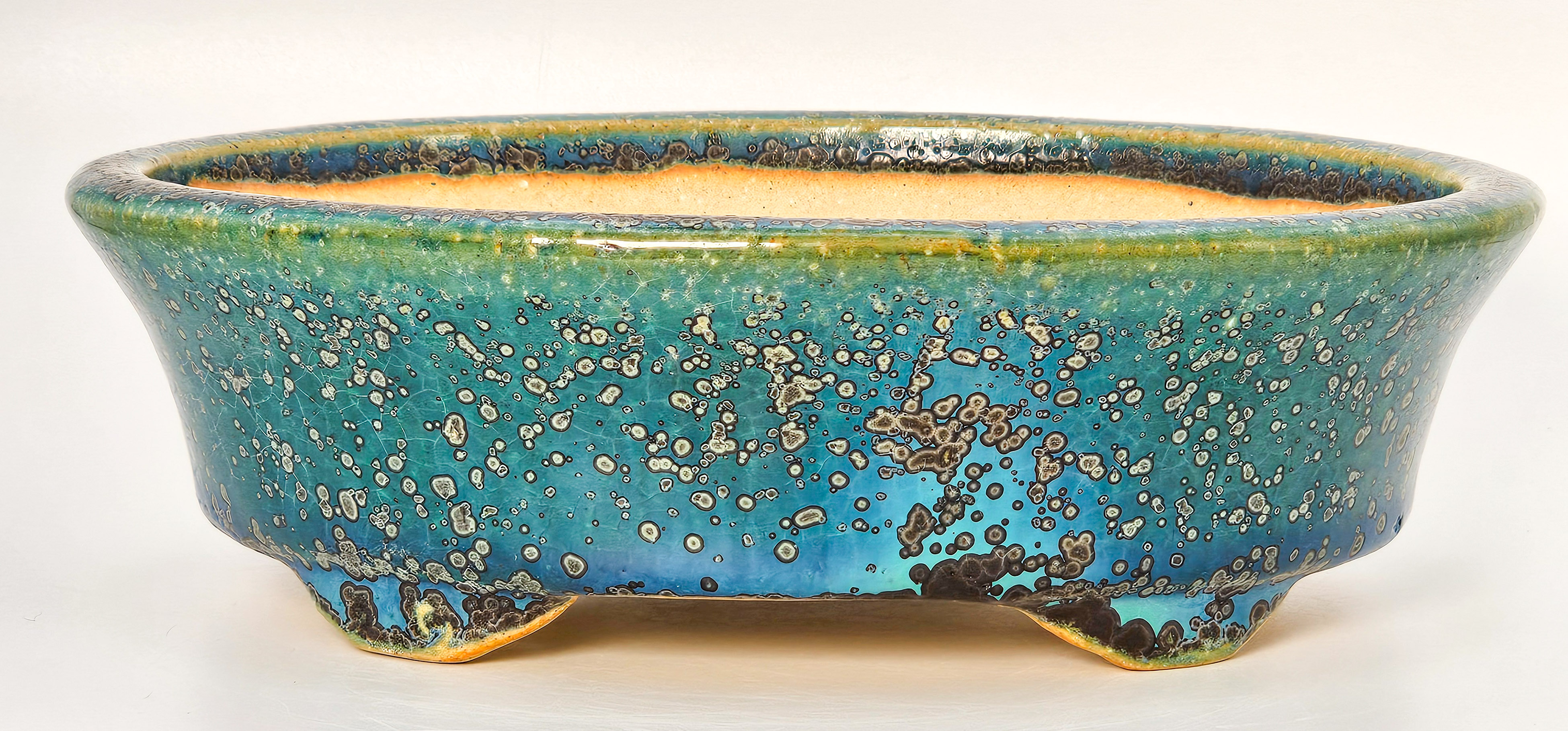 Bonsaischale Koyo, Sonderedition Expo 2025, Tokoname Japan 17,5x14x5cm