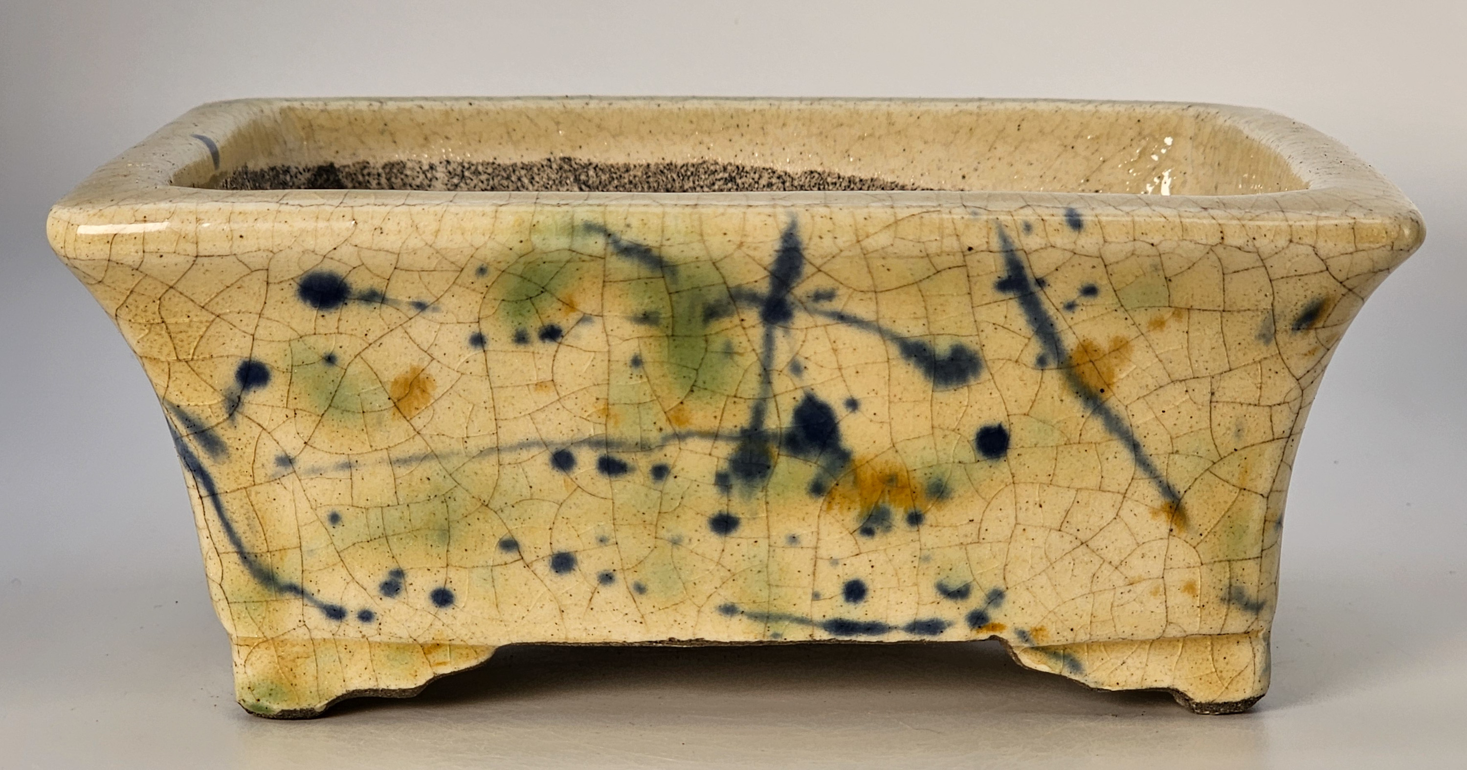 Bonsaischale Terahata Satomi Japan 16x13,5x6cm