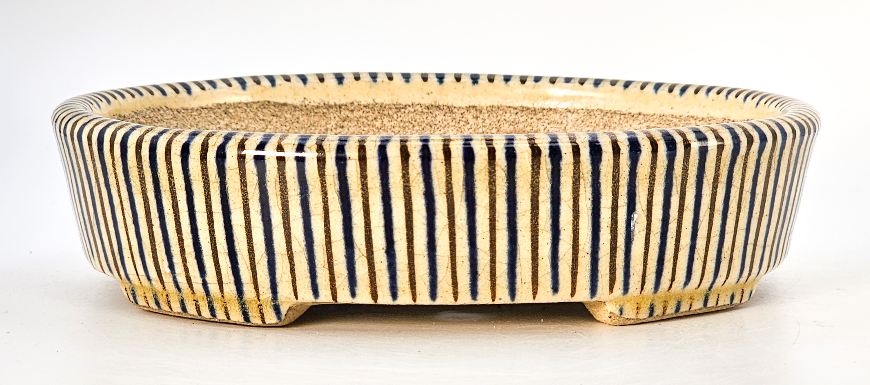 Bonsaischale Terahata Satomi Japan 13,5x10,5x3cm