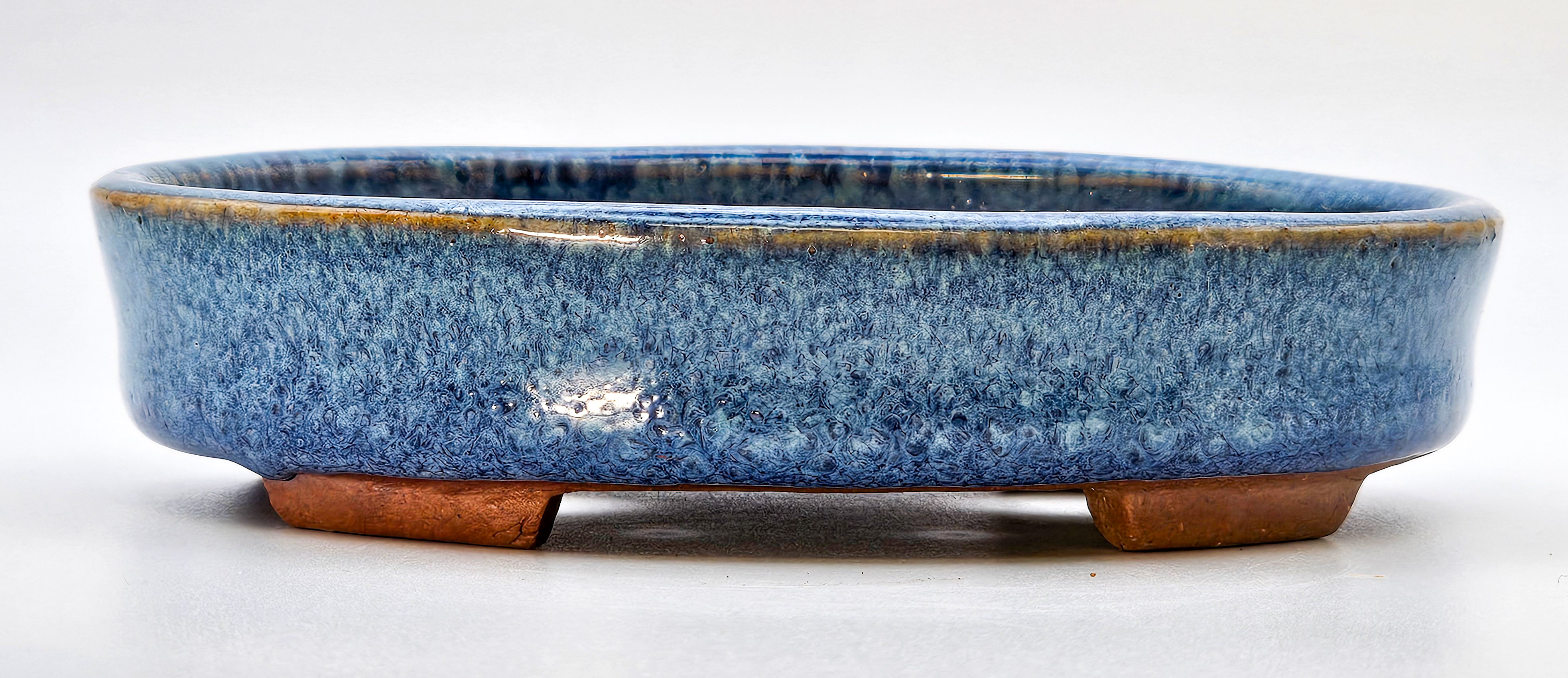 Bonsaischale Banko Shunzan Japan 11,3x9,5x2,5cm