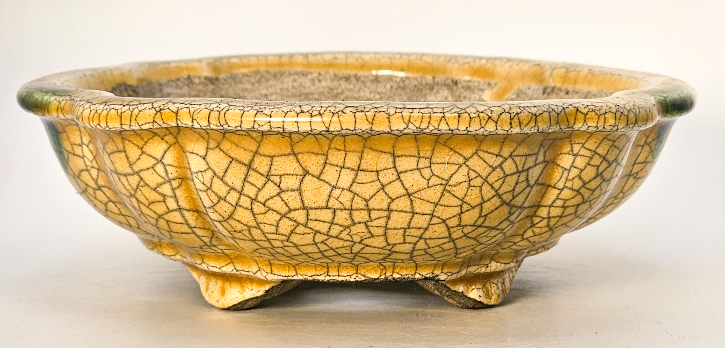 Bonsaischale Terahata Satomi Japan 18x15x4,7cm