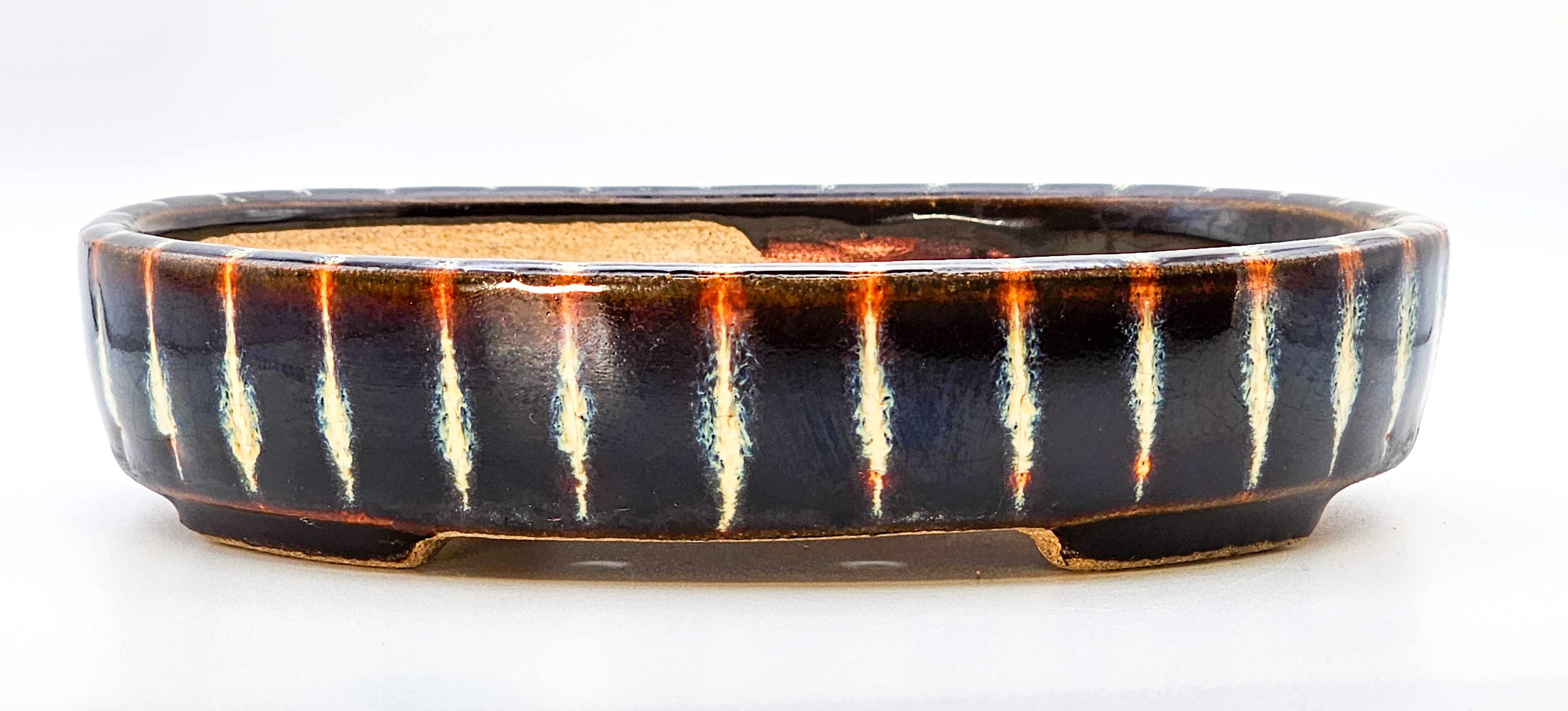 Bonsaischale Satomi Japan 15,5x12,6x3,2cm