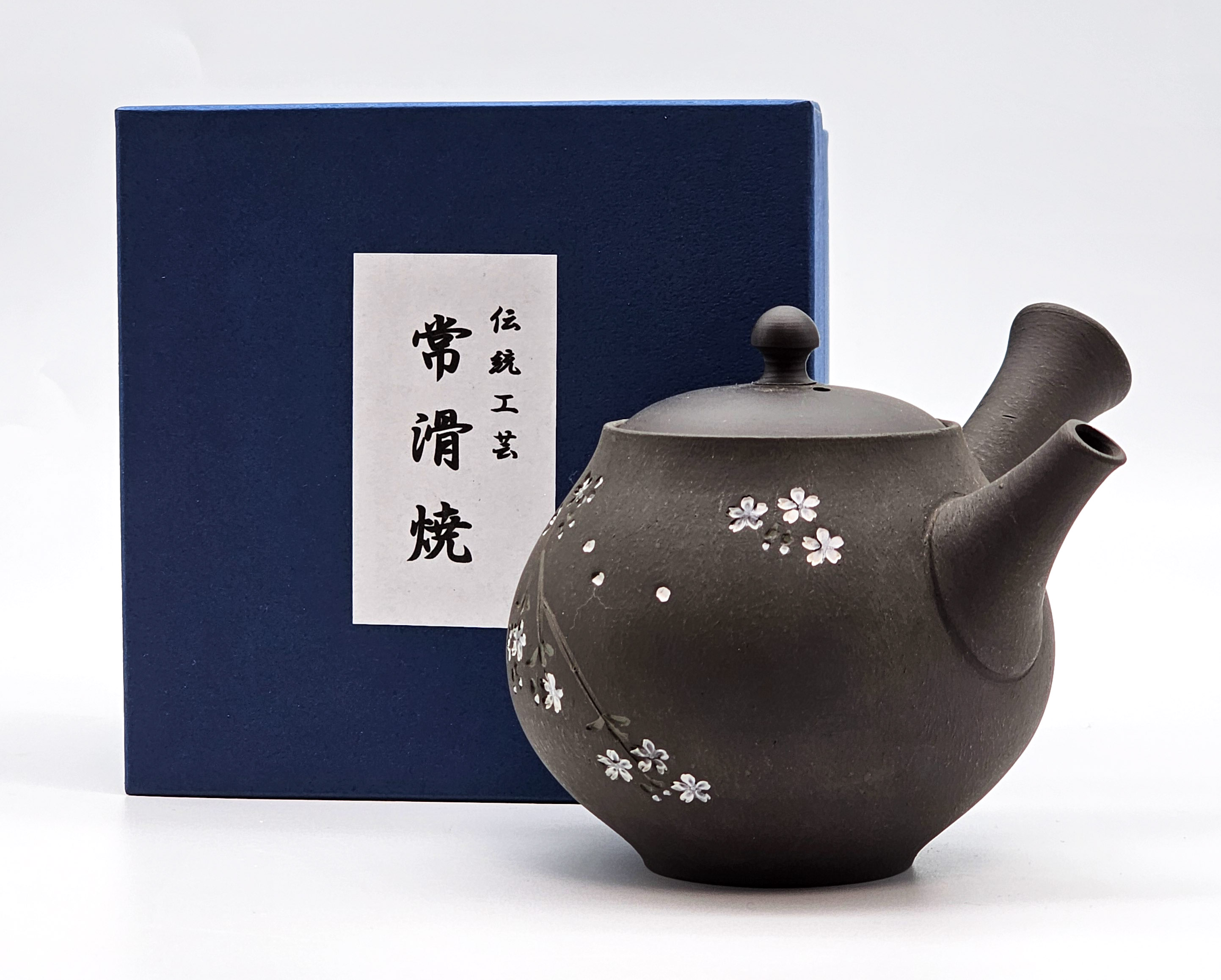 Japanische Teekanne, handgetöpfert  