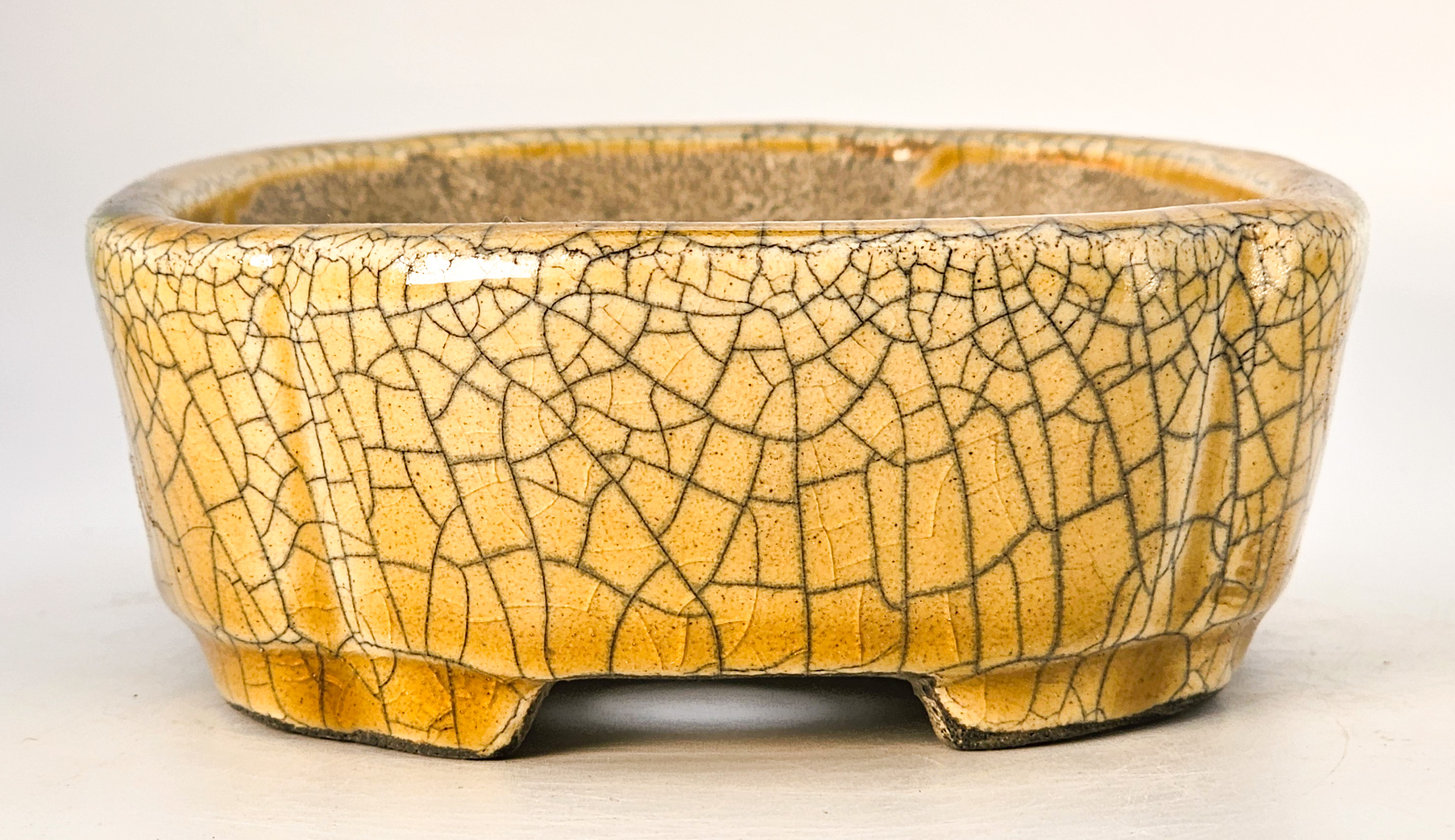 Bonsaischale Terahata Satomi Japan 16x12x4,5cm