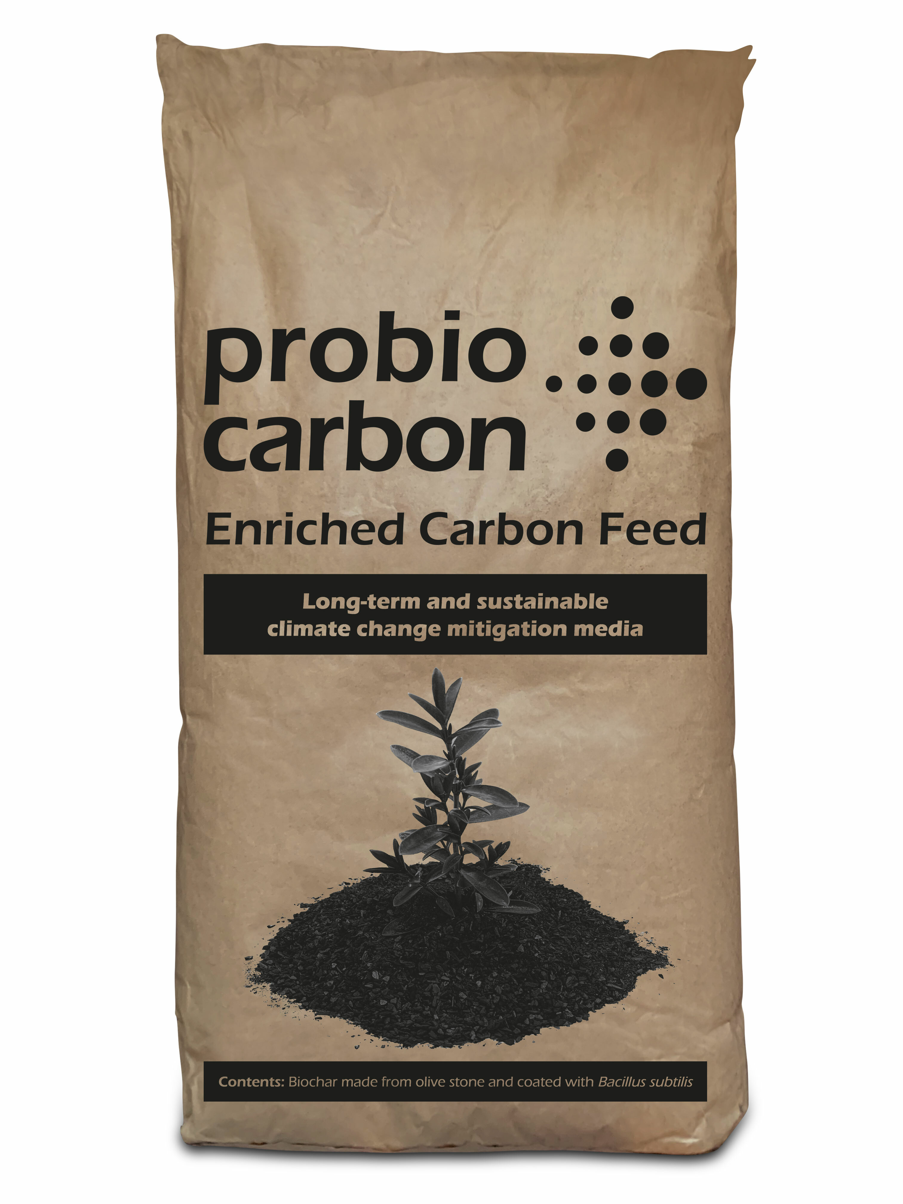 PROBIO CARBON - Biochar Holzkohle 15 Liter
