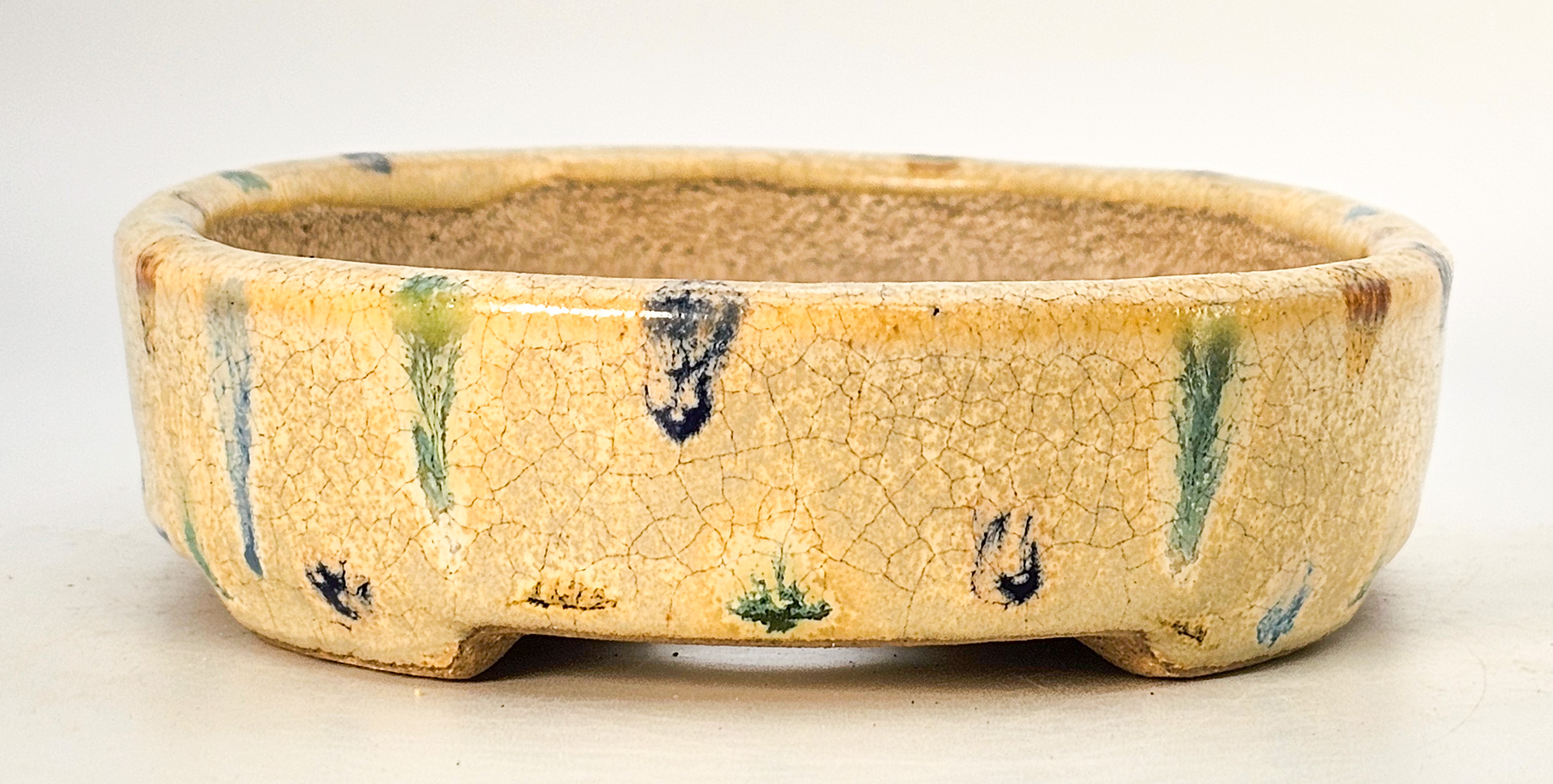 Bonsaischale Terahata Satomi Japan 14x11,5x3cm