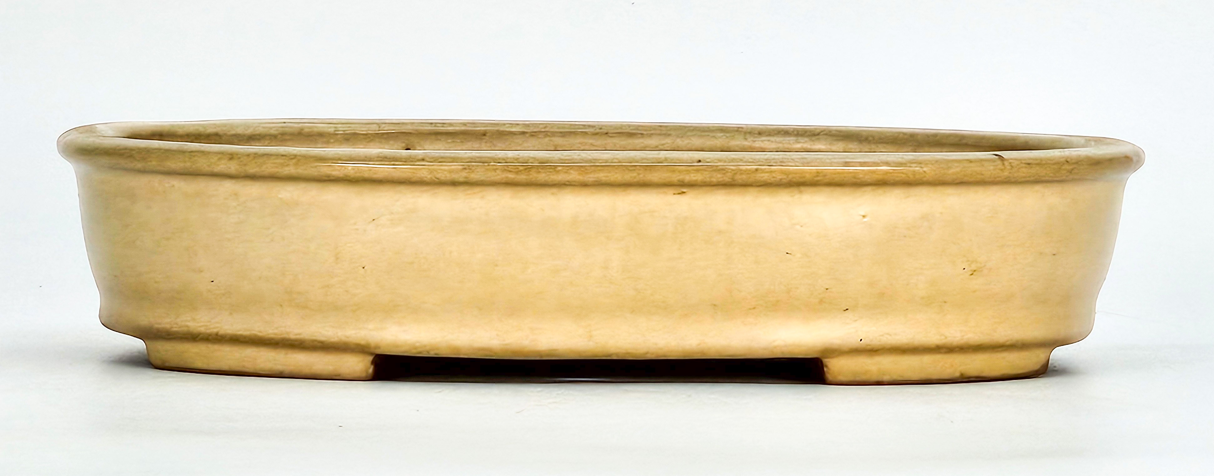 Bonsaischale Shibakatsu Tokoname 19,2x14,5x4,3cm