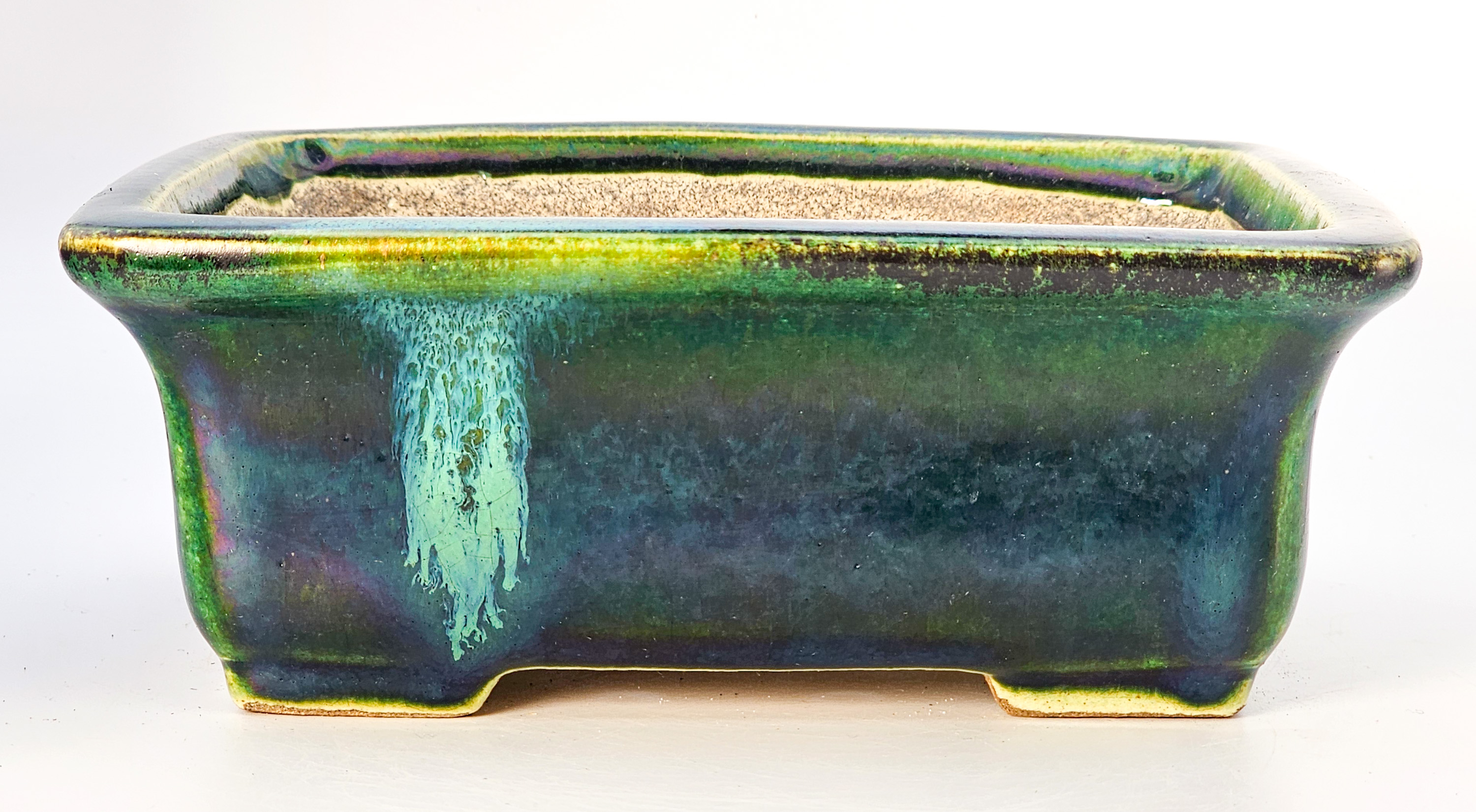 Bonsaischale Terahata Satomi Japan 17,2x14,2x6,5cm