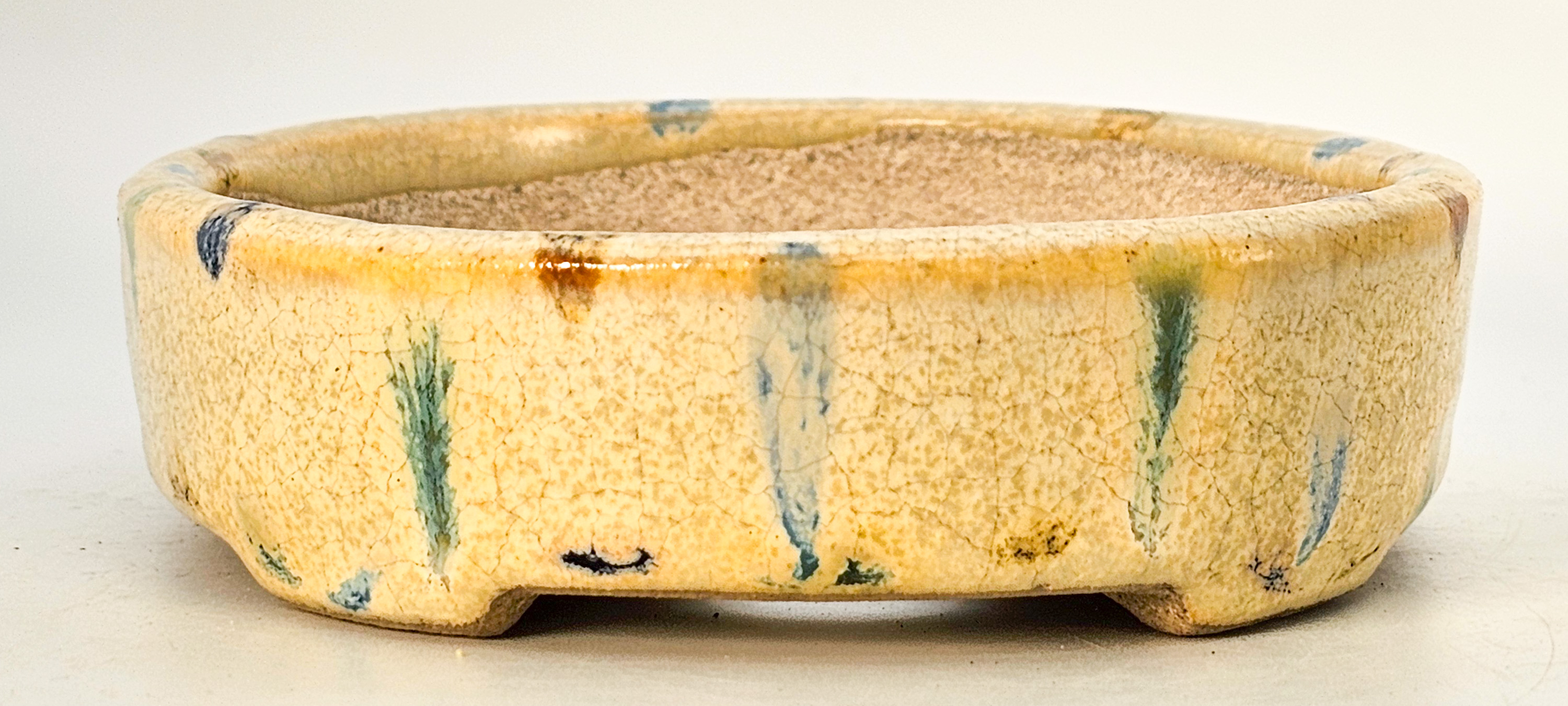 Bonsaischale Terahata Satomi Japan 14x11,5x3cm