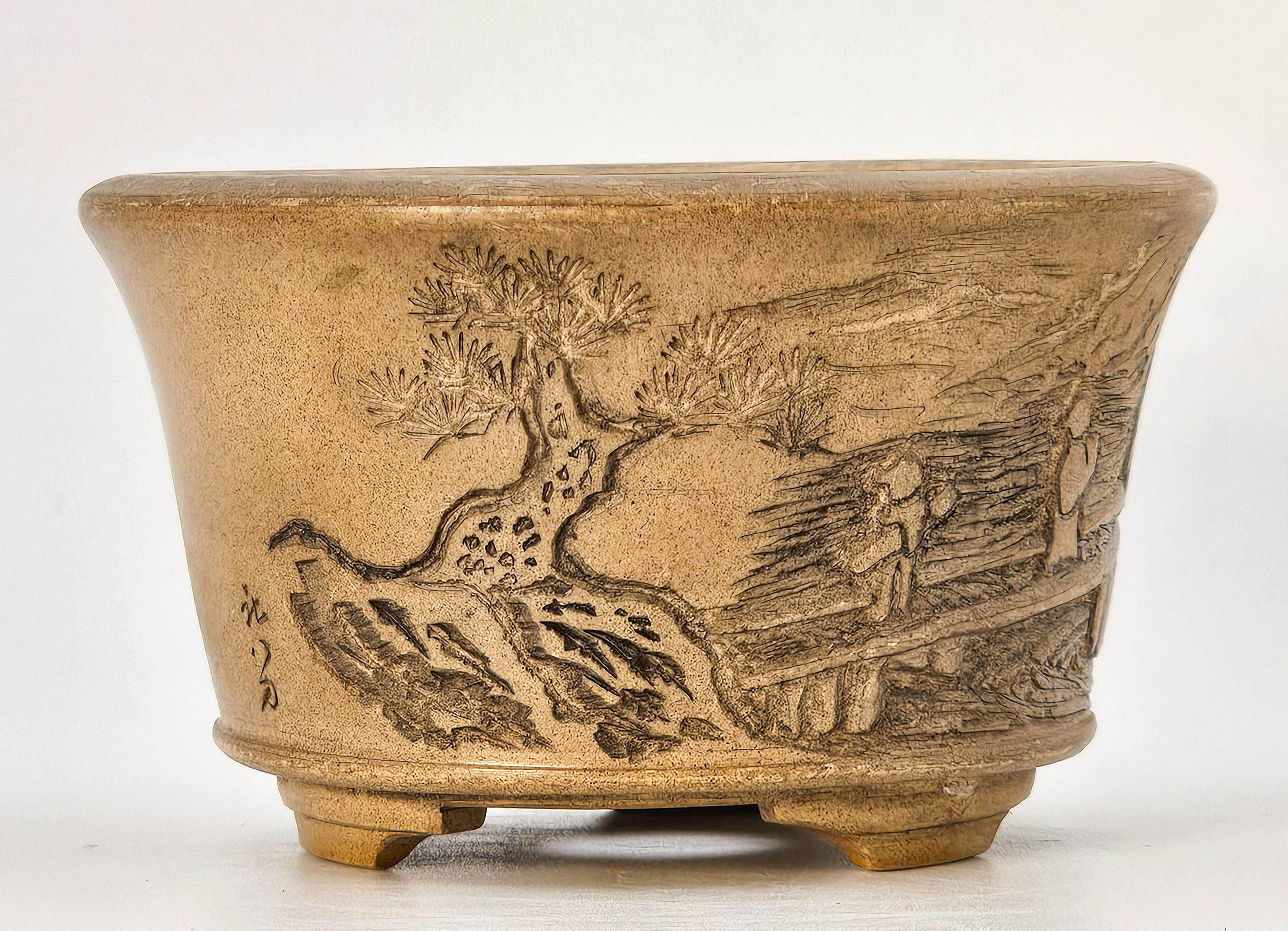 Bonsaischale Shouhachi Japan 6,8x4cm