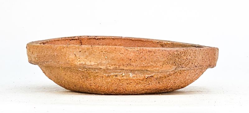 Bonsai-Topf Aus Rotem Ton | Handgefertigt In Spanien | Modell J46, 27x19x9 Cm | Ideal Für Die Wurzelatmung
